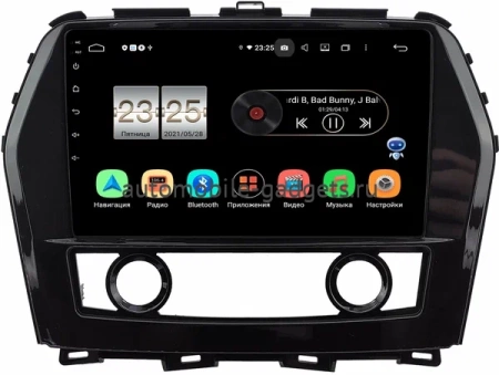 Штатная магнитола OEM PX610-0059 для Nissan Maxima 8 (A36) 2015-2024 (глянцевая) на Android 10 (4/64, DSP, IPS)