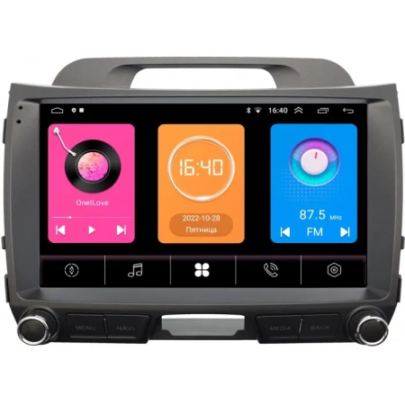 Kia Sportage 3 2010-2016 (для авто без усилителя) OEM RK9-2772 Android 10 (CarPlay, AHD, 1/32)