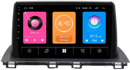 Штатная магнитола Mazda 3 (BM), Axela 3 2013-2019 OEM RK9-MA058N на Android 10 (CarPlay, AHD, 1/32)