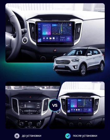 FarCar S500 2K GX407M штатная магнитола для Hyundai Creta 2016-2021 на Android 14 c 8GB, DSP, 4G