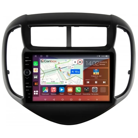 Штатная магнитола Chevrolet Aveo 3, Sonic 2016-2024 Canbox H-Line 7844-9-2523 на Android 10 (4G-SIM, 6/128, DSP, QLed)