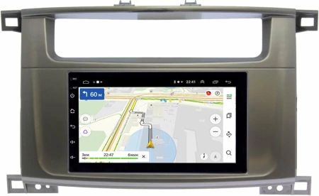 Toyota Land Cruiser 100 2002-2007 Canbox 2/32 на Android 10 (GT7-RP-TYLC105-299) (IPS, DSP, CarPlay)