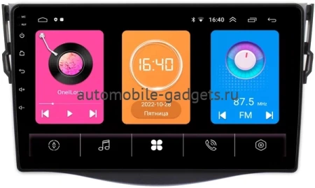 Toyota RAV4 3 (XA30) 2005-2016 OEM RK9-9086 на Android 10 (CarPlay, AHD, 1/32)