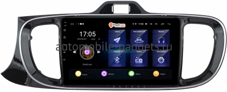 Kia Pegas 2017-2024 (глянцевая) OEM RK9-0142 Android 10 (CarPlay, AHD, 1/32)