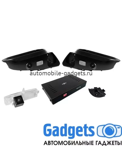 Система кругового обзора Gazer CKR4400-A33 для Toyota Highlander (XU40), внедорожник, 2008-2013