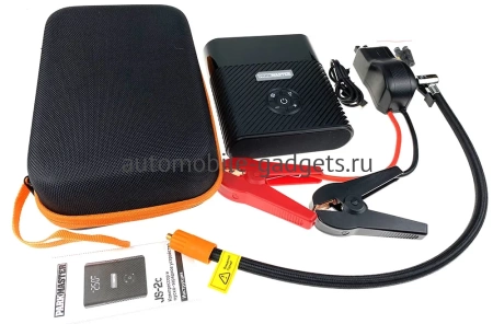 Пуско-зарядное устройство и компрессор и Parkmaster JS-2С (8800 мАч)