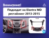 FarCar SD855-8/128-3083M штатная магнитола для Hyundai Elantra 5 (MD) (2013-2016) на Android 14 c 8Gb, DSP, 4G