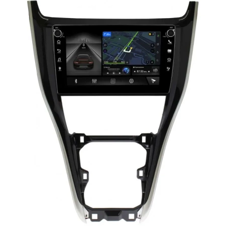 Toyota Harrier 3 (XU60) 2017-2020 Canbox M-Line 7805-10-1227 на Android 10 (4G-SIM, 2/32, DSP, QLed) С крутилками