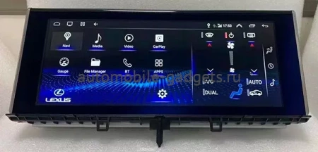 Carmedia NH-L1210 Штатный монитор 12.3" для Lexus LX 2016-2021 на Android 10, 6GB, DSP, 4G