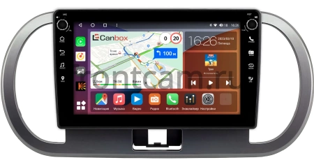 Nissan Moco 2 2006-2011 (темно-серая) Canbox H-Line 7803-9-1730 на Android 10 (4G-SIM, 4/64, DSP, IPS) С крутилками