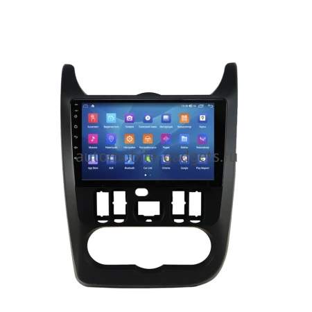 Parafar PF175BFHD штатная магнитола для Лада Ларгус, Renault Sandero, Logan 2009-2014 на Android 11 с 2GB, DSP, 4G