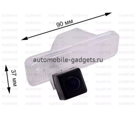 Штатная камера заднего вида Pleervox PLV-CAM-HYN09 для Hyundai Santa Fe 2012+, Creta 2016+