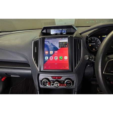 Штатное головное устройство Subaru XV 2, Forester 5, Impreza 5, Crosstrek 2 2016-2024 Canbox PRO-Line (Tesla style) 9.7 дюймов 4/64 7881-1312-108 на Android 13 (4G-SIM, DSP, QLed)