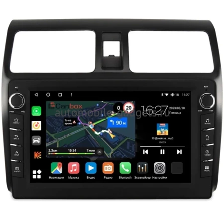 Suzuki Swift 3 2004-2011 Canbox M-Line 7835-1024 на Android 10 (4G-SIM, 2/32, DSP, QLed) С крутилками