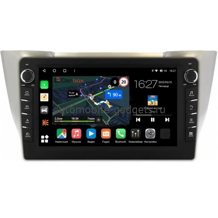 Штатная магнитола Canbox M-Line 7835-10-496 для Lexus RX 300, RX 330, RX 350, RX 400h 2003-2009 на Android 10 (4G-SIM, 2/32, DSP, QLed) С крутилками