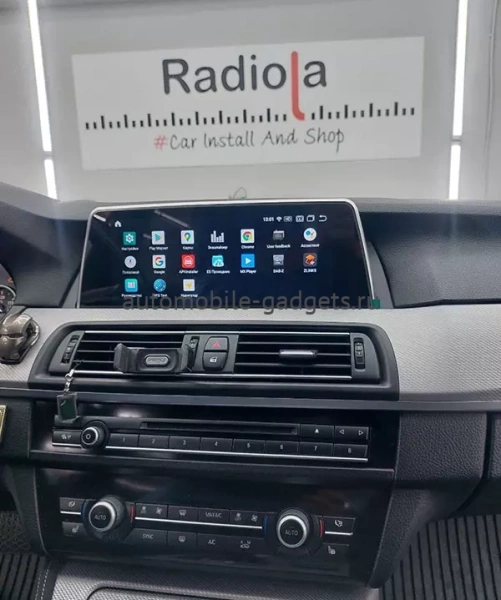 Radiola RDL-6858/6868 Штатная магнитола для BMW 5-серия GT (F07) 2009-2016 CIC/NBT на Android 12, 8GB, 4G
