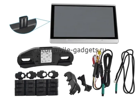 Навесной монитор на подголовник 11 дюймов ERGO ER11AN на ANDROID 13 Навесной монитор на подголовник 11 дюймов ERGO ER11AN на ANDROID 13