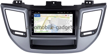 Hyundai Tucson III 2015-2018 (черный,серебро) OEM на Android 10 (CarPlay, AHD, 1/32) (RK7-RP-11-613-284)