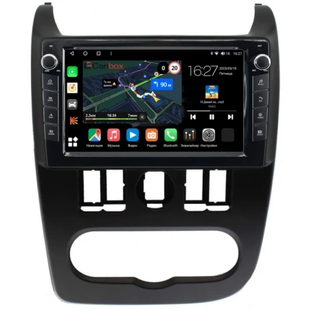 Штатная магнитола Canbox M-Line 7821-9-1163 для Lada Largus 2012-2021 на Android 10 (4G-SIM, 2/32, DSP, IPS) С крутилками