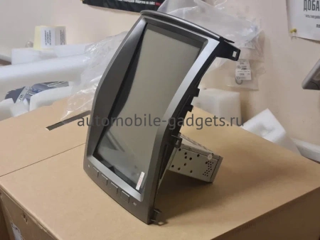 Carmedia ZF-1305-GE ("Тесла-стиль") штатная магнитола для Toyota LC 100, Lexus LX 470 2002-2009 (климат на цветном экране) на Android 13 c 8GB, DSP, 4G