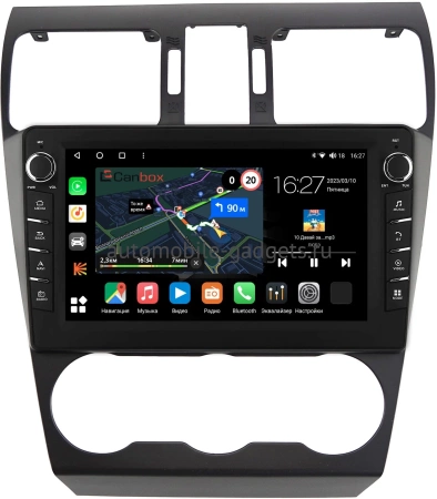 Subaru Forester 4 2012-2015, Impreza 4, XV 2011-2016, WRX 2014-2017 Canbox M-Line 7831-9-1518 на Android 10 (4G-SIM, 2/32, DSP, IPS) С крутилками