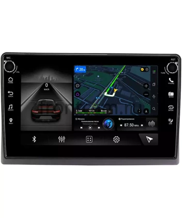 Mazda Biante 2008-2018 Canbox H-Line 7807-10-1292 на Android 10 (4G-SIM, 4/64, DSP, QLed) С крутилками