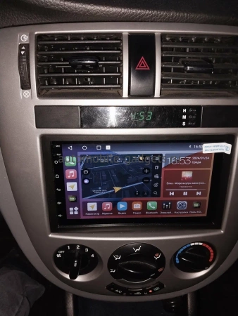Магнитола в штатное место 2 din Chevrolet Lacetti 2004-2013, Aveo I 2003-2011 Canbox L-Line 4476-RP-CVEPB-151 на Android 10 (4G-SIM, 3/32, TS18, DSP, QLed)