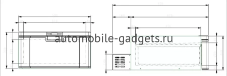 Автохолодильник встраиваемый Colku DC-40DR