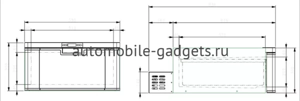 Автохолодильник встраиваемый Colku DC-40DR