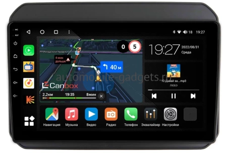 Suzuki Ignis 3 2016-2024 (матовая, Тип 1) Canbox M-Line 4544-9168 на Android 10 (4G-SIM, 2/32, DSP, QLed)