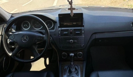 Штатная магнитола Mercedes-Benz C-klasse (w204) 2006-2011 (серая) Canbox EVO 2K 5831-9312 на Android 14 (4G-SIM, 12/256, DSP, QLed, AI, 360)