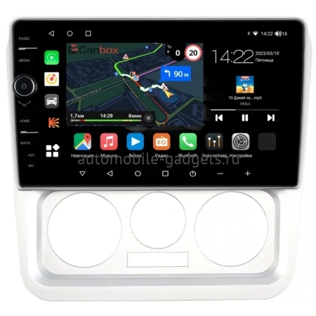 Штатная магнитола Geely CK 2008-2016 Canbox M-Line 7840-9-1237 на Android 10 (4G-SIM, 2/32, DSP, QLed)