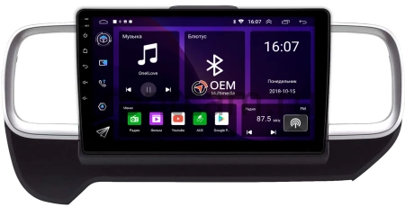 Hyundai Venue 2019-2024 Canbox RS9-3022 1.5/32 на Android 10 (IPS, DSP, CarPlay)