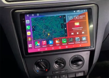 Skoda Rapid 2012-2020 Canbox H-Line 4166-9417 на Android 10 (4G-SIM, 4/32, DSP, QLed)