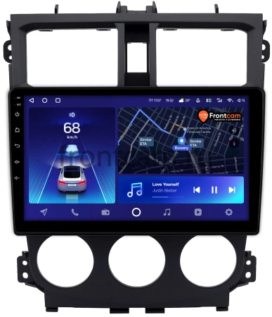 Штатное головное устройство Mitsubishi Colt Plus 7 2013-2018 Teyes CC2 PLUS 4/32 9 дюймов RM-9-0730 на Android 10 (4G-SIM, DSP, QLed)