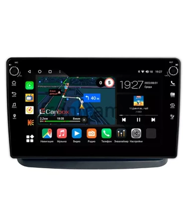 Штатная магнитола Canbox M-Line 7805-10-059 для Fiat Doblo 2000-2015 на Android 10 (4G-SIM, 2/32, DSP, QLed) С крутилками