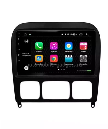 NaviPilot DROID10 ULTRA штатная магнитола для Mercedes Benz S-class W220 1998-2005 на Android 10 с 6GB, DSP, 4G NaviPilot DROID10 ULTRA штатная магнитола для Mercedes Benz S-class W220 1998-2005 на Android 10 с 6GB, DSP, 4G