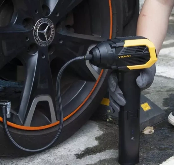 Компрессор автомобильный VTOMAN ToolCore V150 (без батареи)