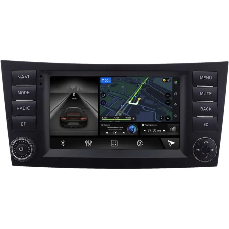 Mercedes-Benz E (w211), CLS (c219) 2004-2010 (оранжевая подсветка клавиш) Canbox H-Line 4477-RP-2159-504 на Android 10 (4G-SIM, 4/32, DSP, QLed)