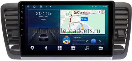 Штатная магнитола Canbox L-Line 4169-9351 для Subaru Legacy 4, Outback 3 2003-2009 (для авто без цветного дисплея, левый руль) на Android 10 (4G-SIM, 2/32, TS18, DSP, QLed)
