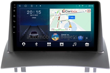 Renault Megane 2 2002-2009 Canbox M-Line 4542-9231 на Android 10 (4G-SIM, 4/64, DSP, QLed)