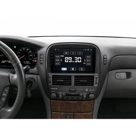 Штатная магнитола Toyota Celsior (F30) 2000-2006 (для авто с млнитором) (9 дюймов) Canbox BGTR9-9261 4/64 Android 10 (IPS, DSP, CarPlay)