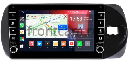Toyota Vitz 3 (XP130) 2014-2020 (Тип 1) Canbox BGT9-9374 2/32 на Android 10 (IPS, DSP, CarPlay)