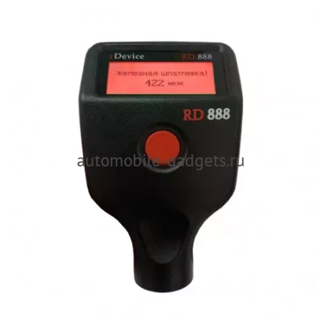 rDevice RD-888 Профессиональный толщиномер c датчиком оцинковки, магнитной шпатлевки и самокалибровкой