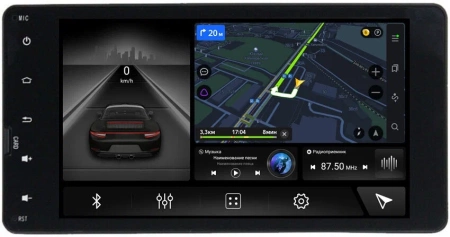 Mitsubishi ASX, Lancer X, Outlander 3, Pajero Sport 2, Pajero Sport 3, L200 5, Pajero 4 2011-2024 7 дюймов Canbox M-Line 5701 на Android 10 (4G-SIM, 2/32, DSP, IPS)