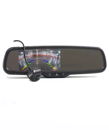 AVS0507DVR + AVS307CPR (#980 НD) Комплект из зеркала с монитором, видеорегистратором и универсальной камеры