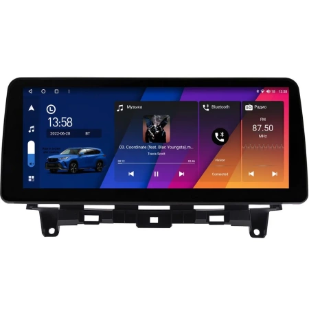 Honda Crosstour 2009-2015 12.3 дюйма Canbox M-Line 7811-0062 на Android 10 (4G-SIM, 2/32, DSP, QLed) BMW Style
