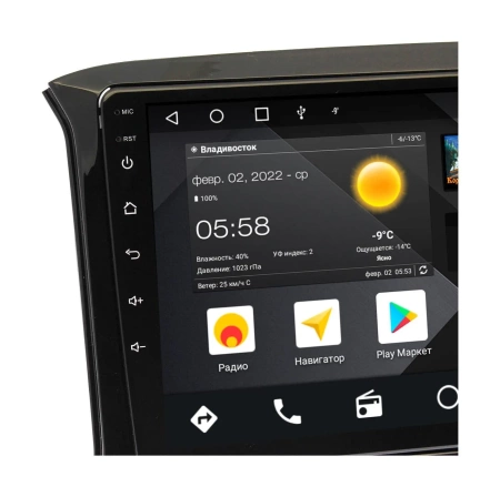 Штатная магнитола Лада X-RAY (Lada X-RAY) 2015 - 2019 Wide Media MT9153QT-2/32