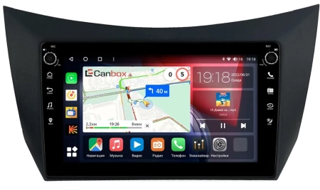 Штатная магнитола Lifan Smily (320) 2008-2015 Canbox M-Line 7801-9-1352 на Android 10 (4G-SIM, 2/32, DSP, IPS) С крутилками