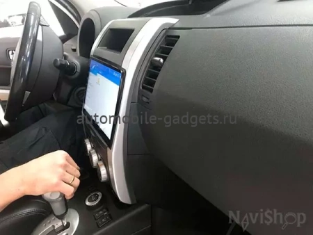NaviPilot DROID10 ULTRA MAX штатная магнитола для Nissan X-Trail (T31) 2007-2014 на Android 10 с 8Gb, DSP, 4G